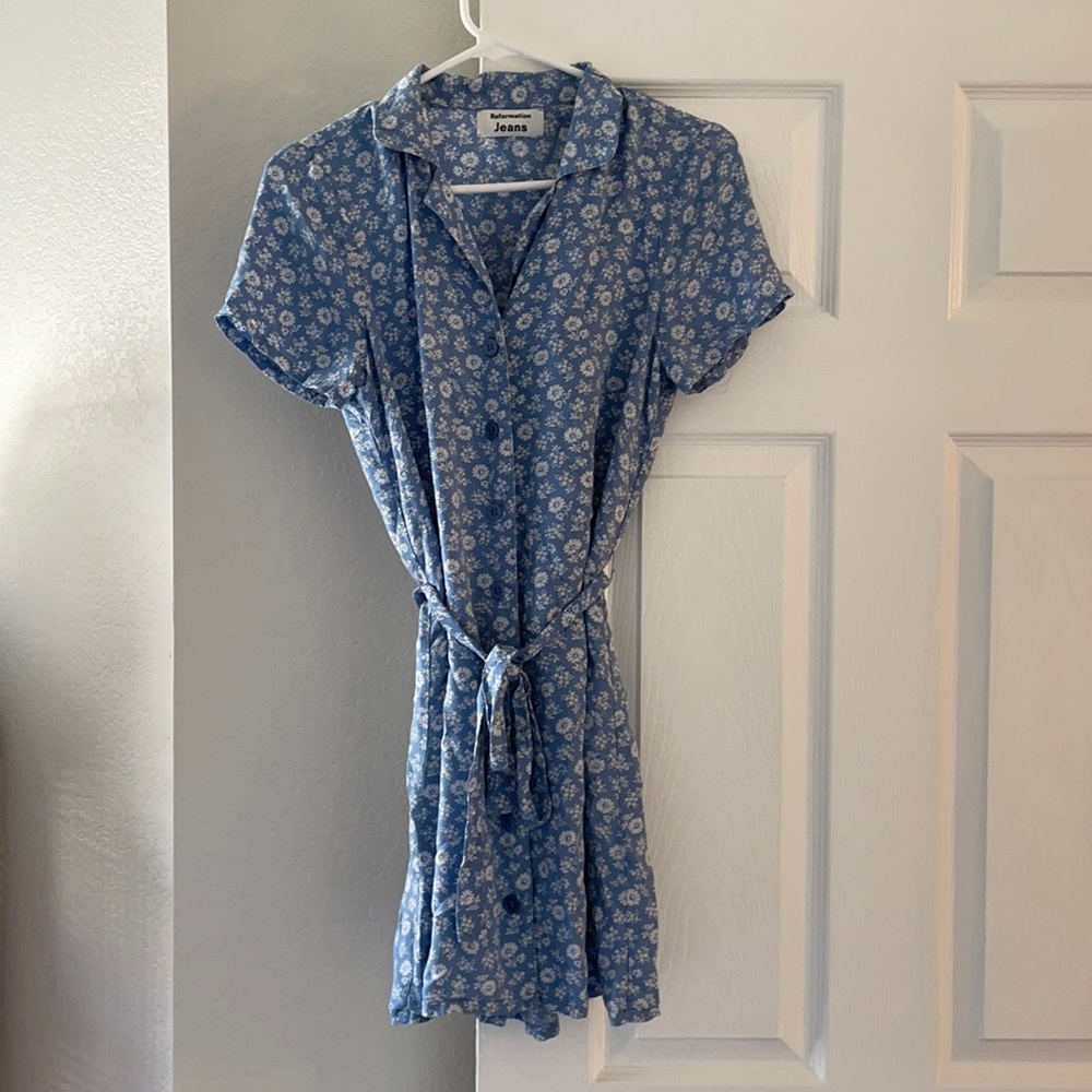 Reformation Jeans Dress